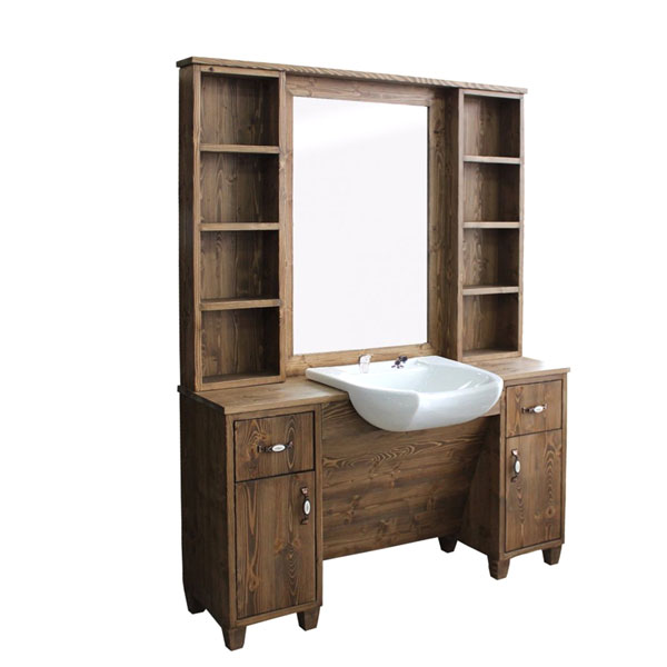 Bộ tủ gương cắt tóc nam Barber BK-530