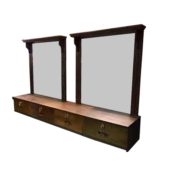 Bộ gương kệ cắt tóc nam Barber BK-432