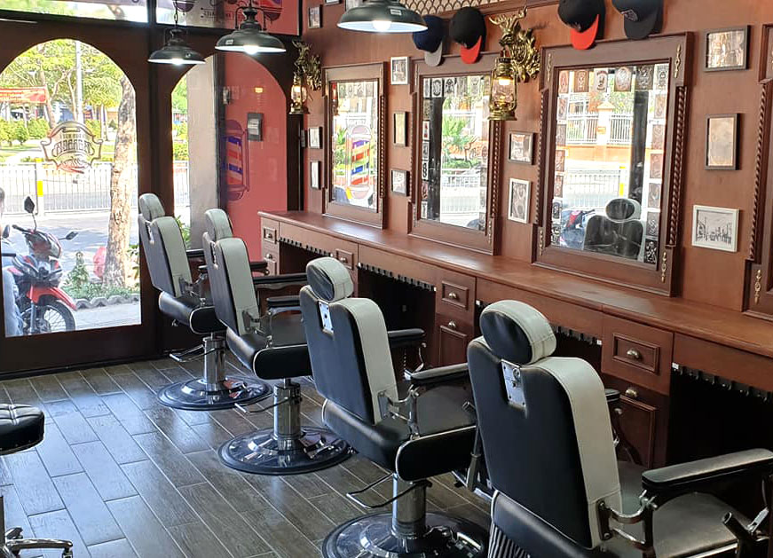 Bộ gương kệ tủ Barber BK-554