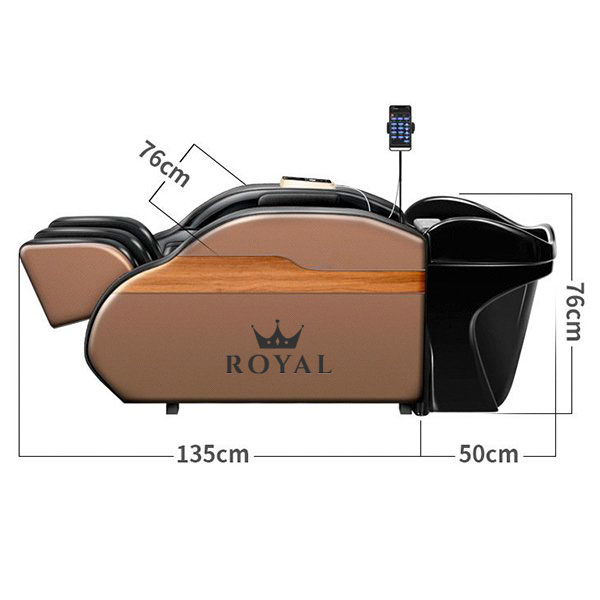Giường Gội Đầu Massage Royal BG - 2025
