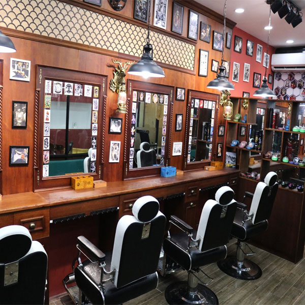 Bộ gương kệ tủ Barber BK-554