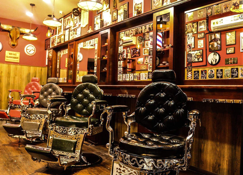 Bộ tủ kệ gương Barber BK-552